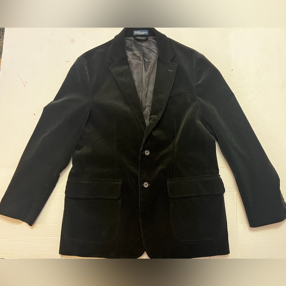 Vintage black corduroy blazer by Polo by Ralph Lauren men’s 42R